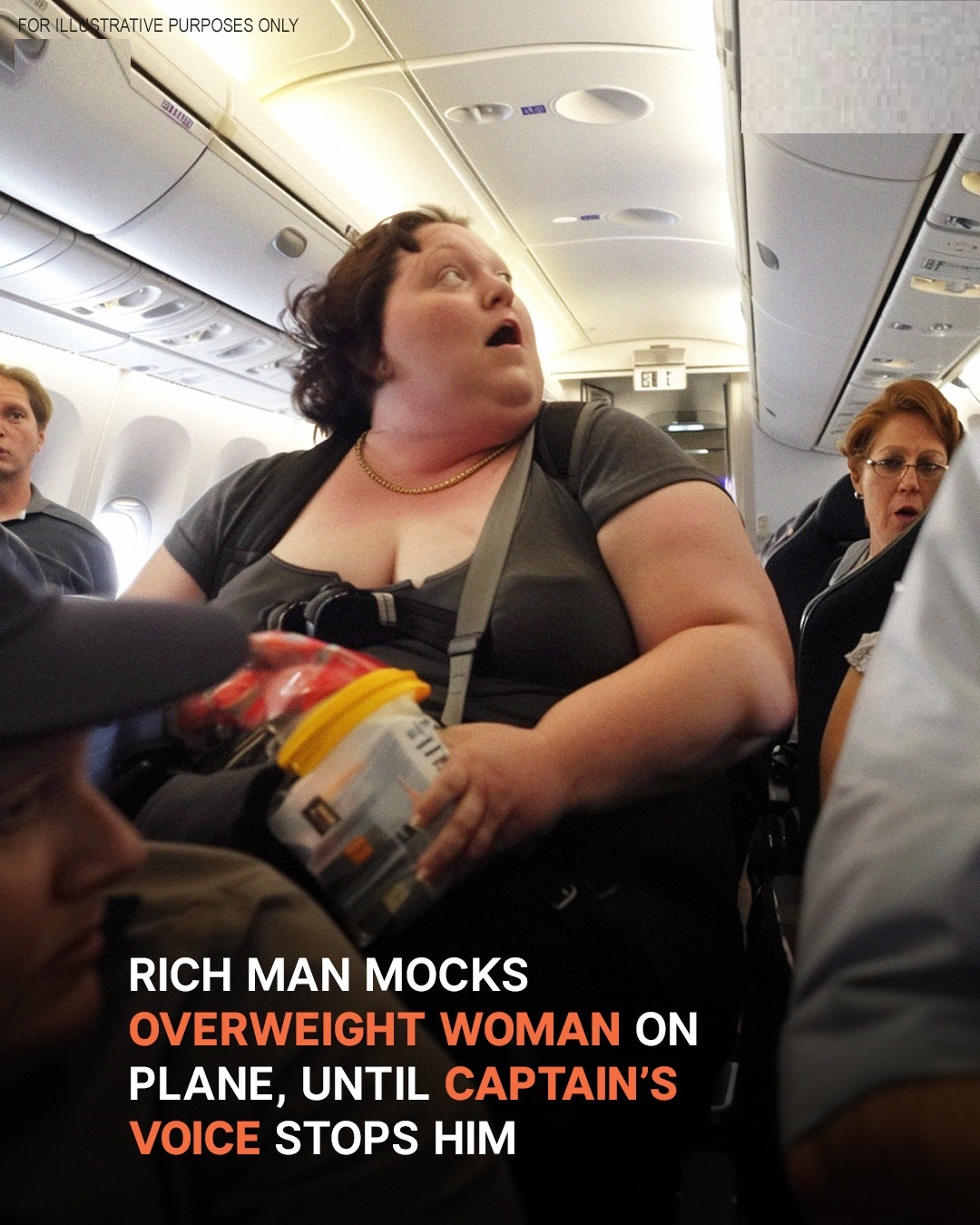 I Mocked a Poor Heavy Woman on a Plane Until I Heard the Captain Speak to Her