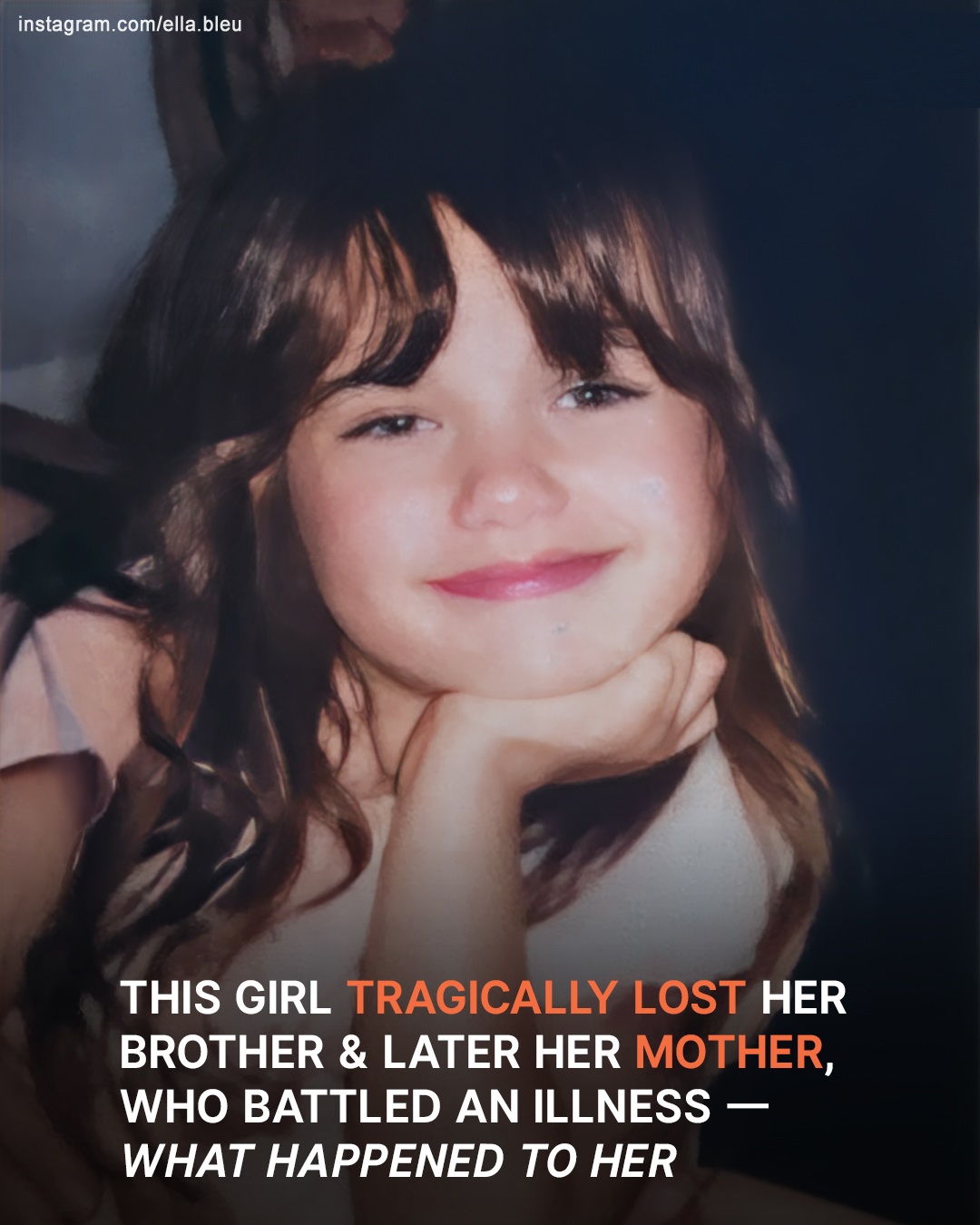 What Happened to This Girl Who Tragically Lost Her Brother & Later Her Mother, Who Battled an Illness?