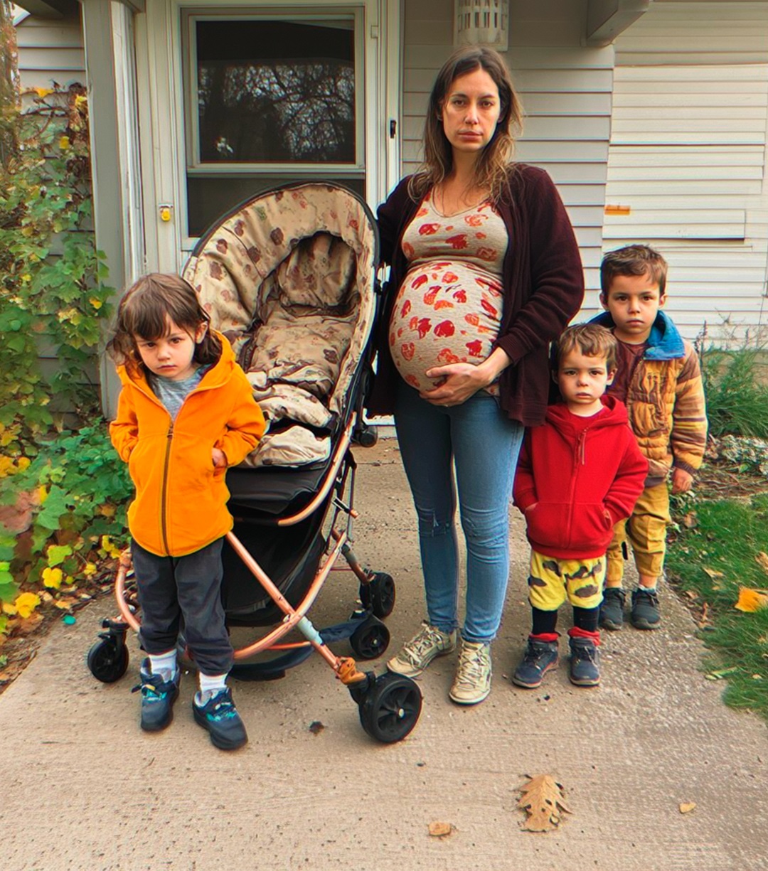 Mom Sells Old Stroller to Feed 4 Kids, Finds It on Her Doorstep the Next Day with Note Inside