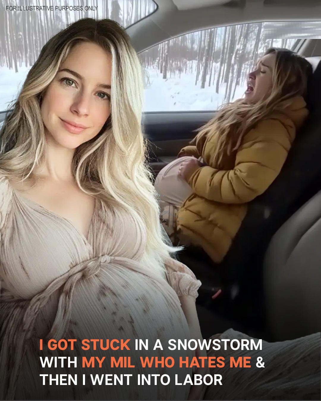 Pregnant Woman and Doubting Mother-in-Law Trapped in a Snowstorm That Changes Their Lives Forever