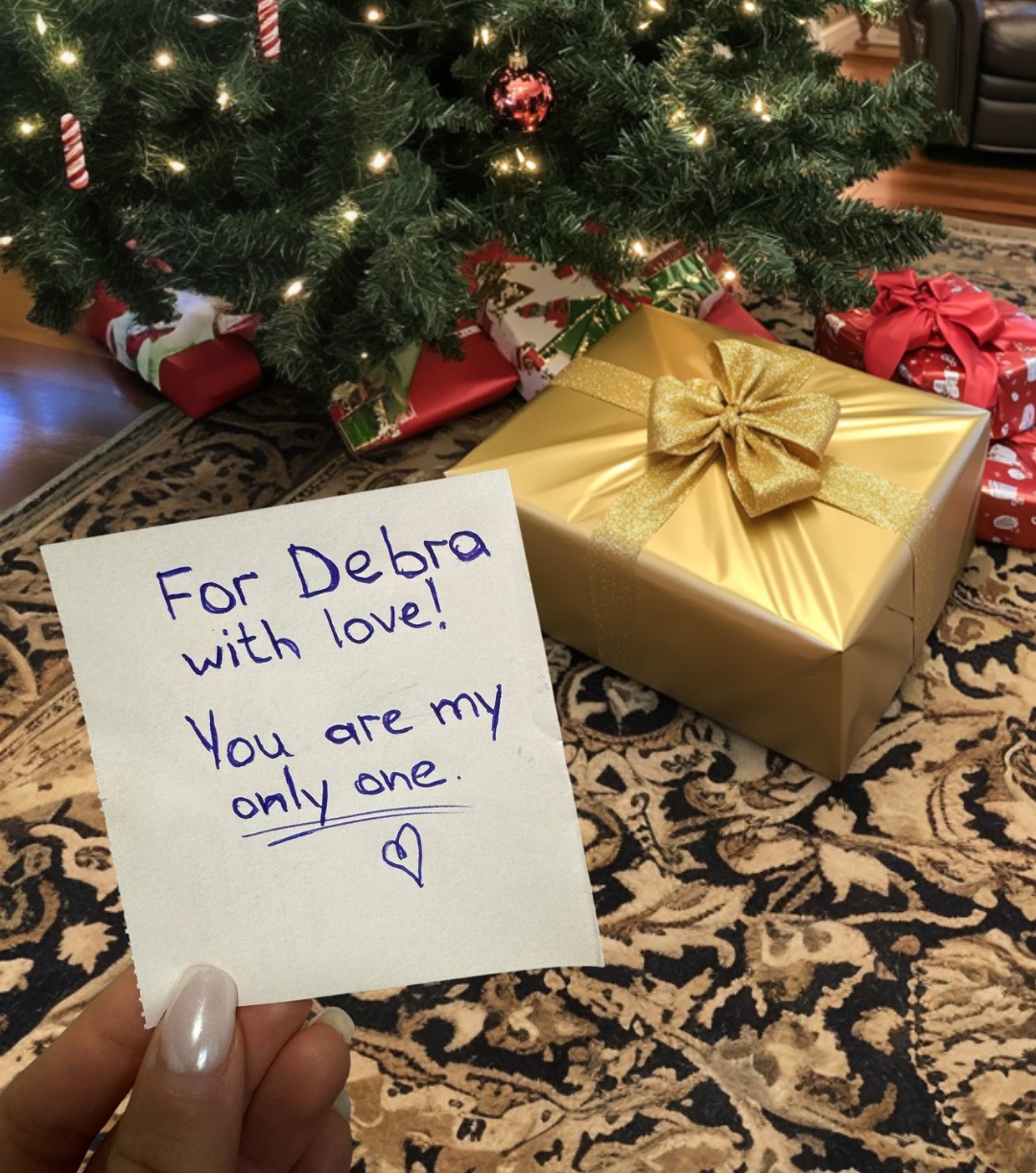 On Christmas Morning, I Found a Gift Addressed to an Unknown Female – My Son Got It in My Husband’s Basement