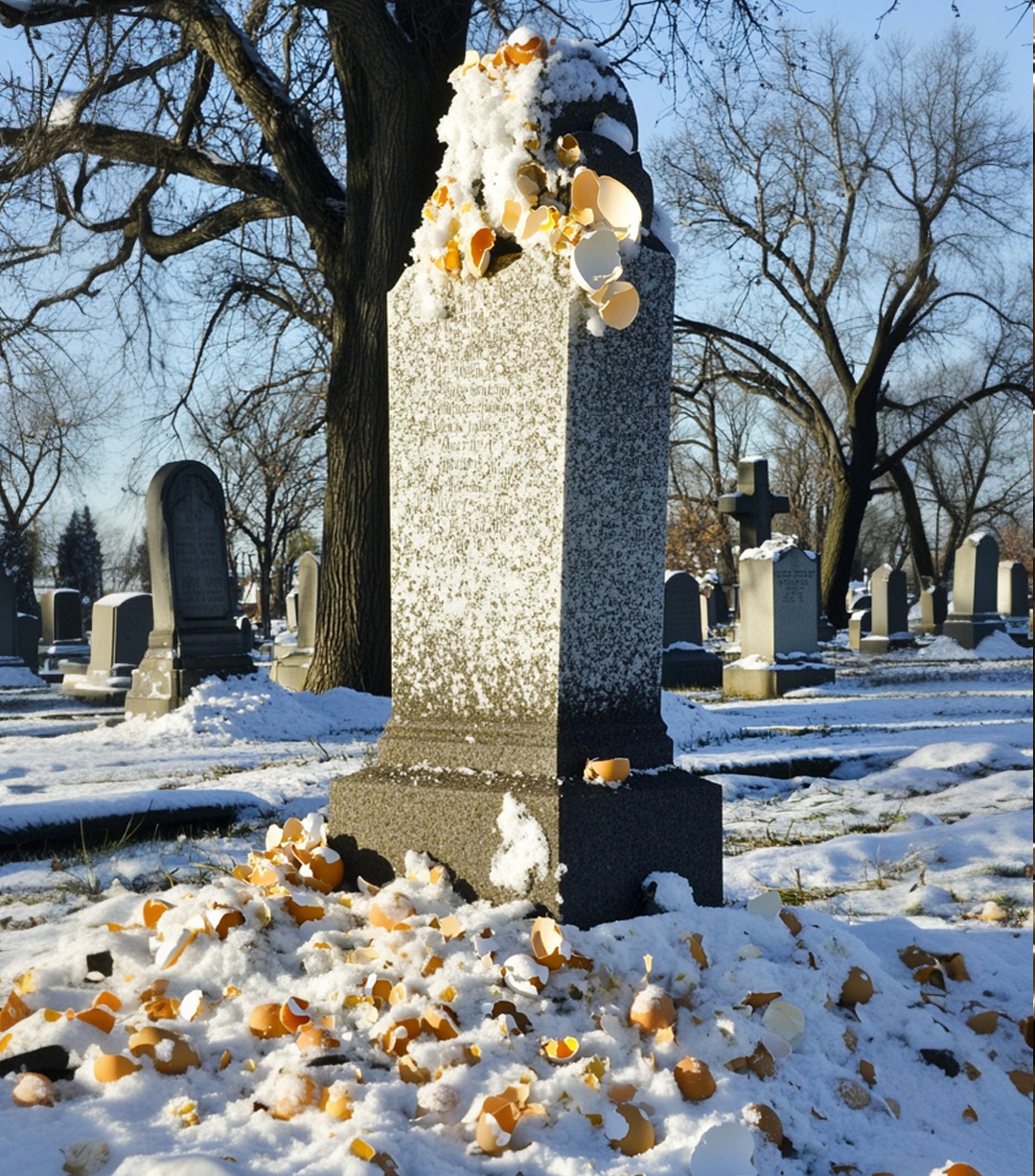 Someone Kept Throwing Eggs at My Husband’s Gravestone – One Day, I Saw Who It Was, and It Nearly Destroyed My Life